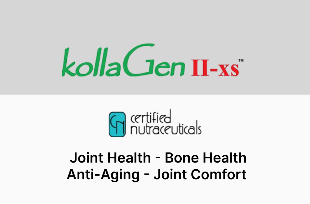 Kollagen ii xs™ by certified nutraceuticals thumbnail min