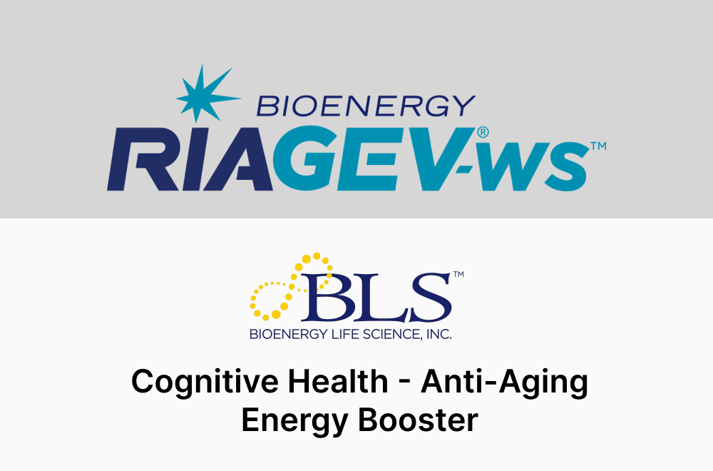 Riagev ws® by bioenergy life science inc.thumbnail min