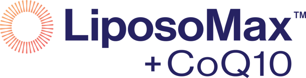 Liposomax™ + coq10 by one innovation labs logo min
