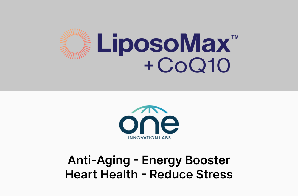 Liposomax™ + coq10 by one innovation labs thumbnail min