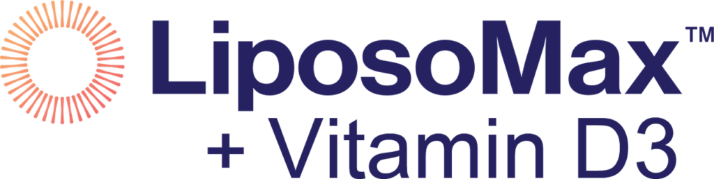 Liposomax™ + vitamin d3 by one innovation labs logo min
