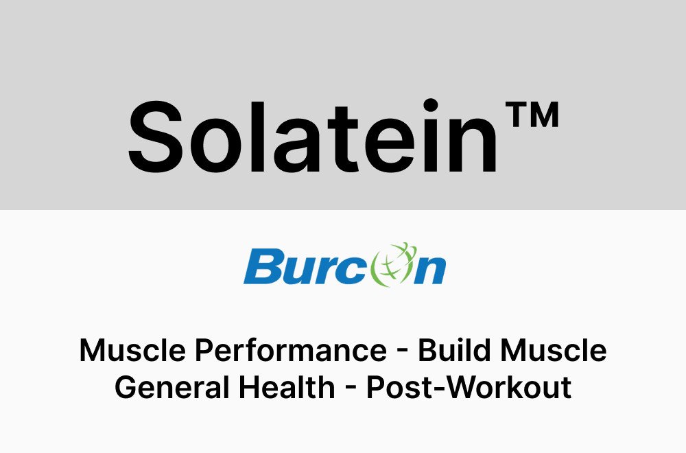 Solatein™ By Burcon Nutrascience