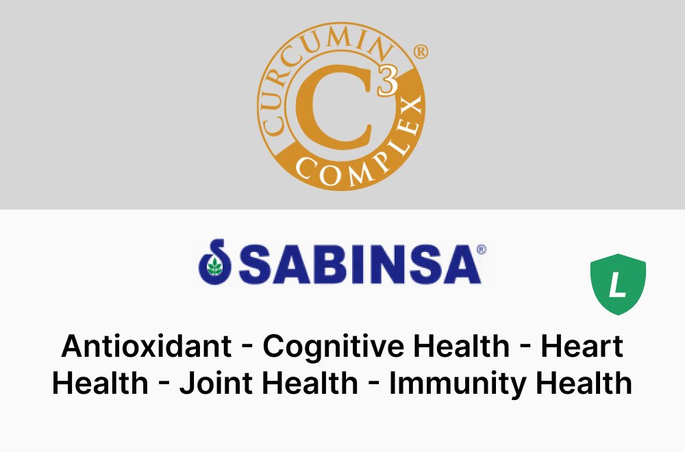 Curcumin C3 Complex® By Sabinsa Corporation
