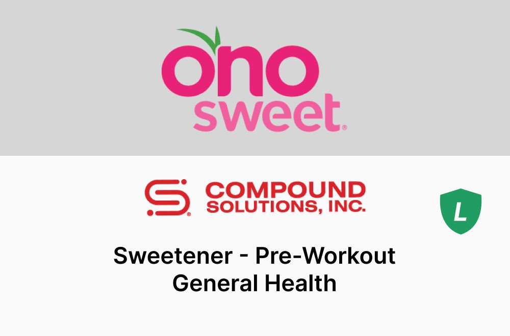 Onosweet® By Compound Solutions