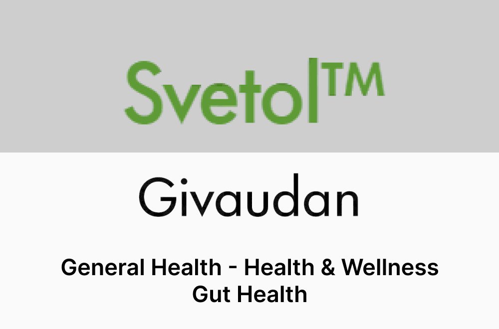 Svetol™ By Givaudan Health Solutions Hub